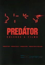 Predátor - kolekce 4 filmů (4 DVD)