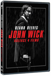 John Wick 1-4 kolekce (4 DVD)